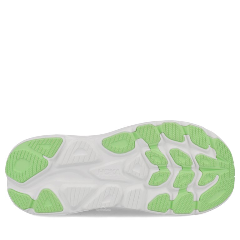Topánky Hoka Clifton 11 W – biela/zelená