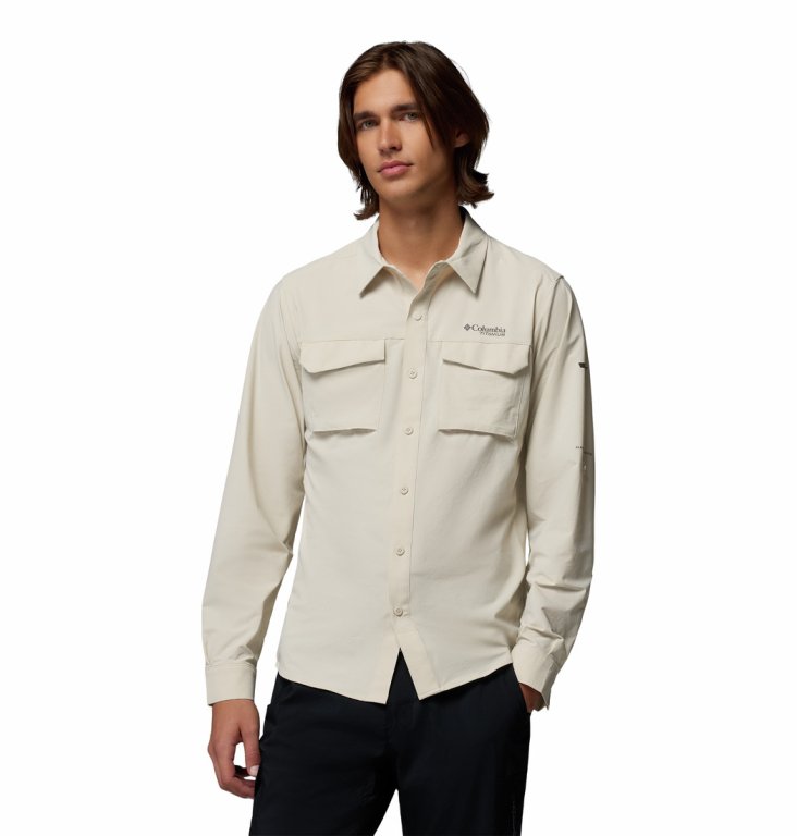 Košile Columbia Silver Ridge™ Elite EU LS Woven M - béžová