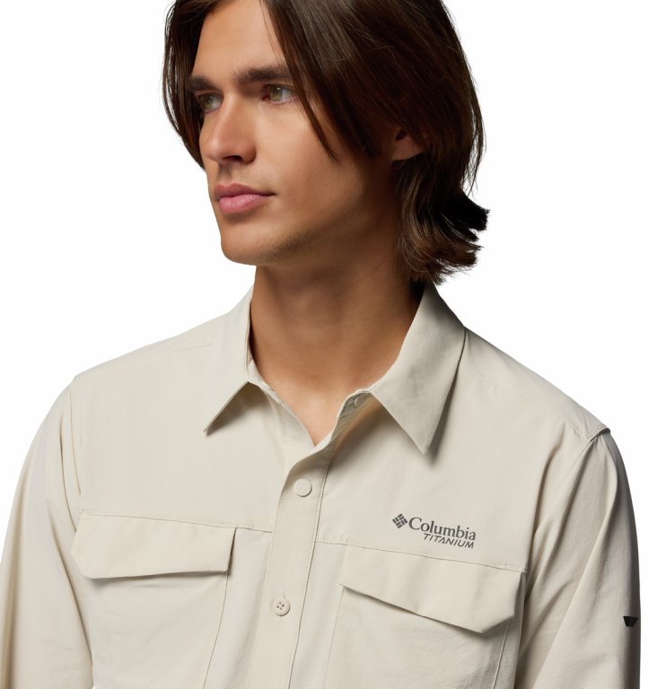 Košile Columbia Silver Ridge™ Elite EU LS Woven M - béžová