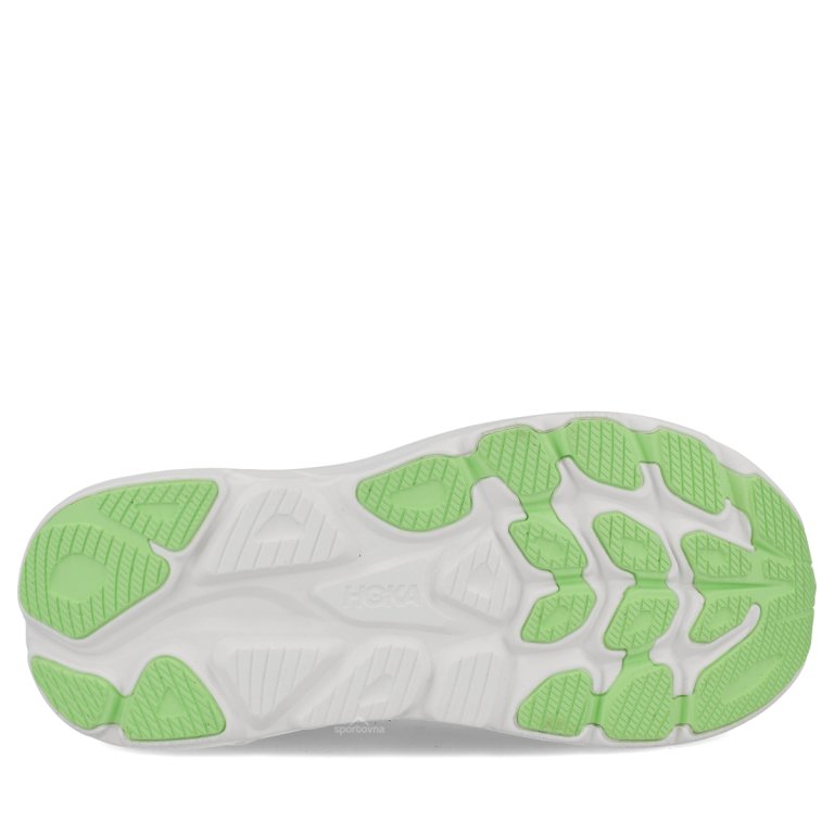 Topánky Hoka Clifton 11 Wide W – biela/zelená