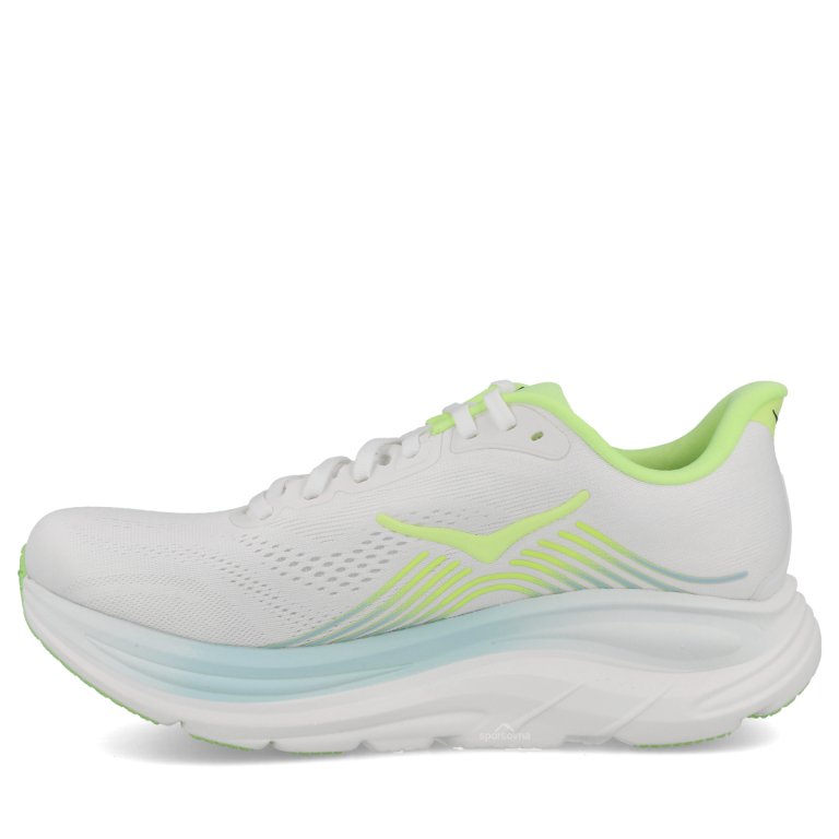 Topánky Hoka Clifton 11 Wide W – biela/zelená