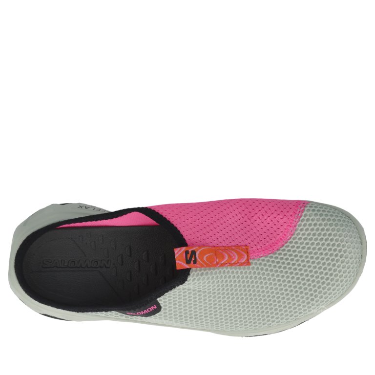 Взуття Salomon Reelax Slide 6.0 Icon W — зелено/чорно/рожеве