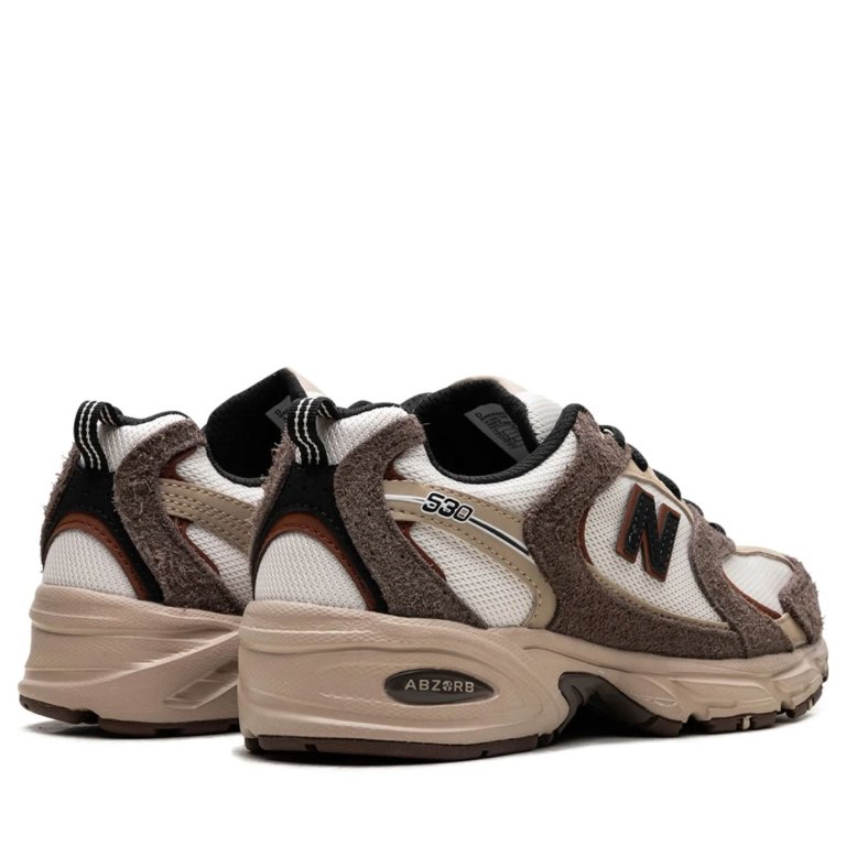 Topánky Snkrs New Balance 530's – hnedá/béžová/biela