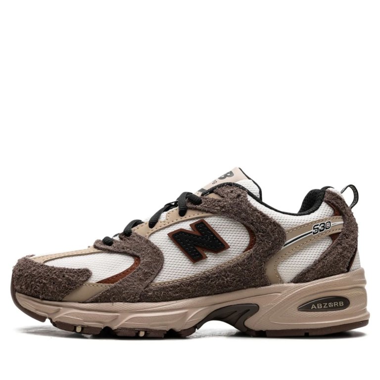 Topánky Snkrs New Balance 530's – hnedá/béžová/biela