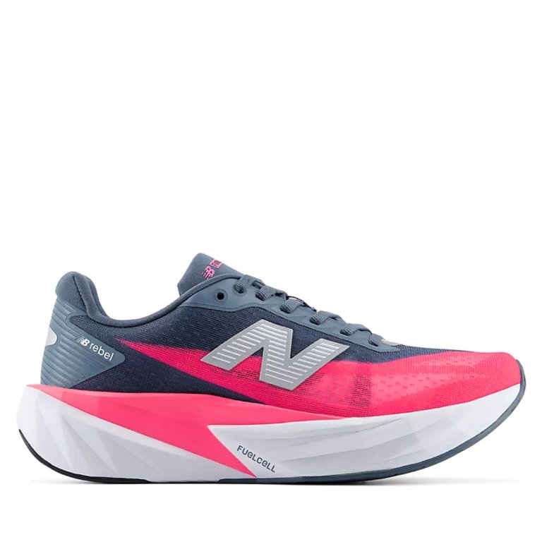 Obuv New Balance FuelCell Rebel v4 W - modrá/růžová