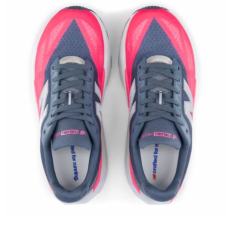Obuv New Balance FuelCell Rebel v4 W - modrá/růžová