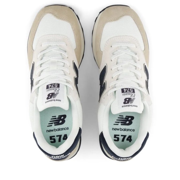 Obuv Snkrs New Balance 574's - béžová/bílá