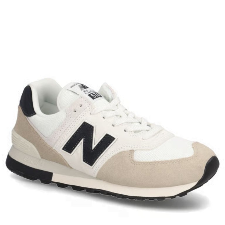 Obuv Snkrs New Balance 574's - béžová/bílá
