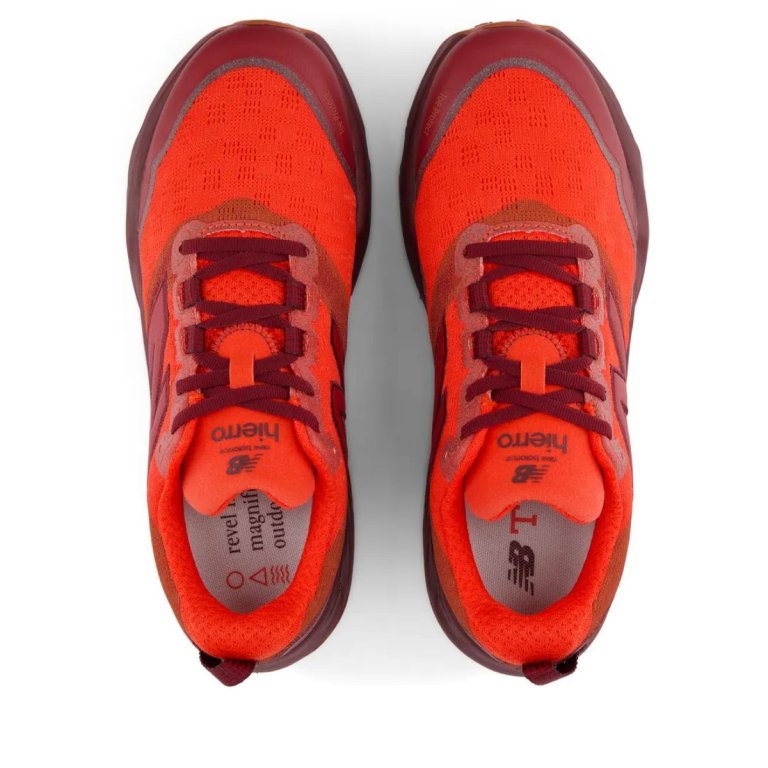 Obuv New Balance Fresh Foam X Hierro v9 M - červená/oranžová