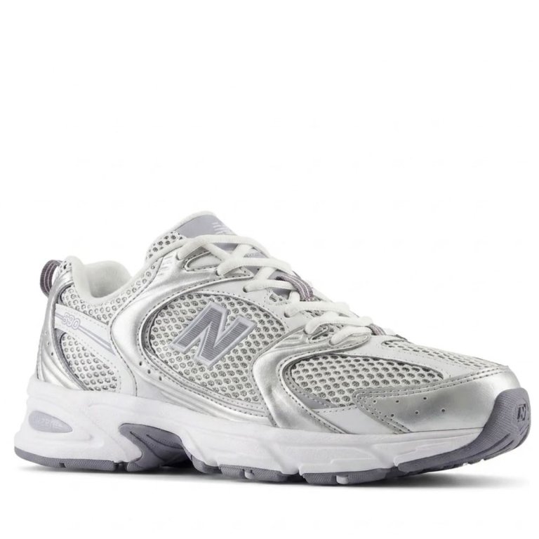 Topánky Snkrs New Balance 530's – strieborné/biele