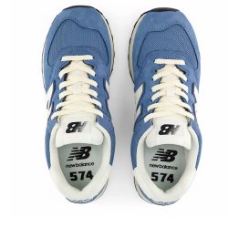 Obuv Snkrs New Balance 574's - modrá/bílá