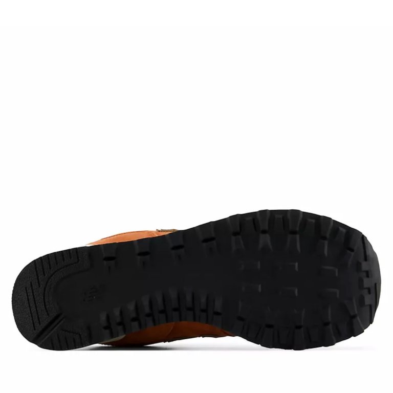 Obuv Snkrs New Balance 574's - oranžová/hnědá