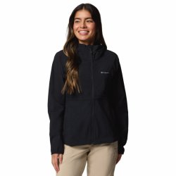 Bunda Columbia Heather Canyon™ II Hooded Softshell W - černá