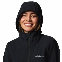 Bunda Columbia Heather Canyon™ II Hooded Softshell W - černá