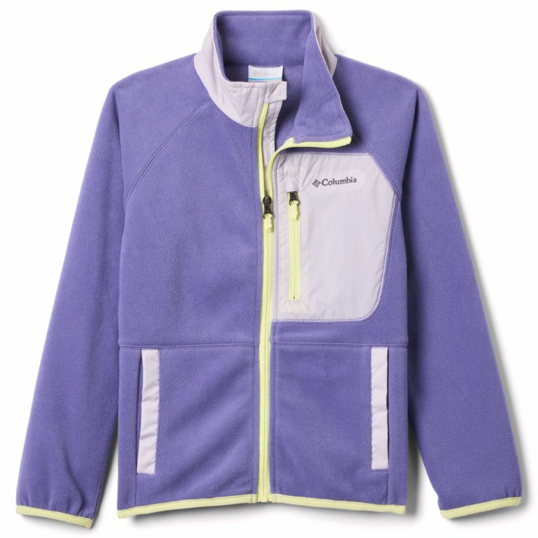 Mikina Columbia Fast Trek™ V Full Zip J - fialová