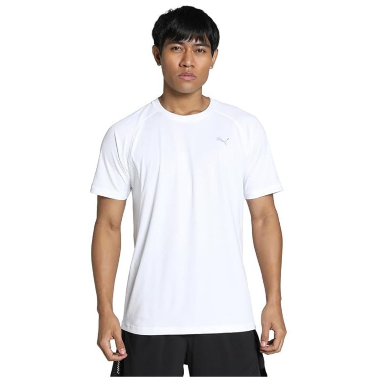 Tričko Puma Run Velocity Tee (Poly) M - bílá