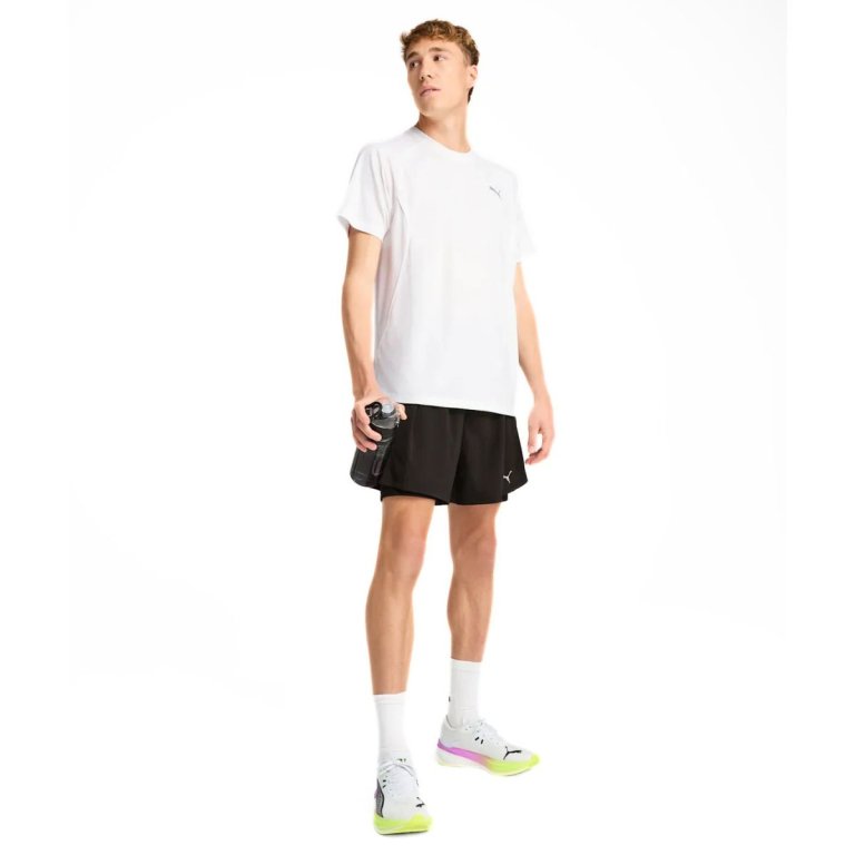 Tričko Puma Run Velocity Tee (Poly) M - bílá