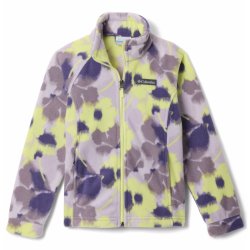 Mikina Columbia Benton Springs™ II Printed Fleece J - fialová/žlutá