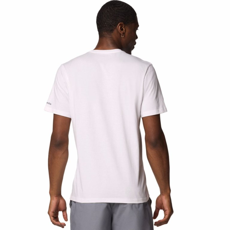 Tričko Columbia Path Lake™ Graphic Tee II M - bílá