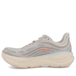 Взуття Hoka Bondi 9 W — сіре/помаранчеве