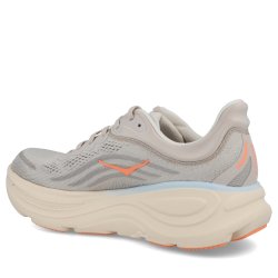 Взуття Hoka Bondi 9 W — сіре/помаранчеве