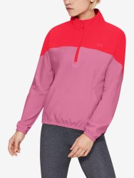 Bunda Under Armour Woven Anorak Wmn Pink