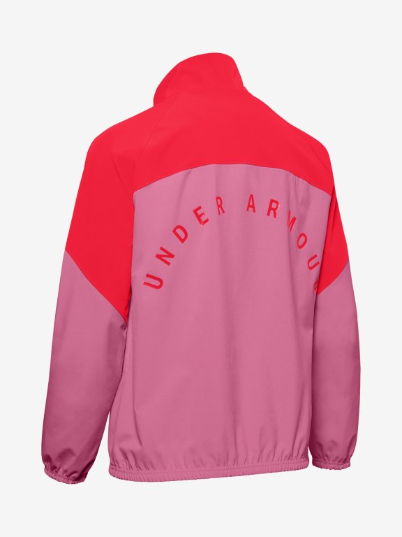 Bunda Under Armour Woven Anorak Wmn Pink