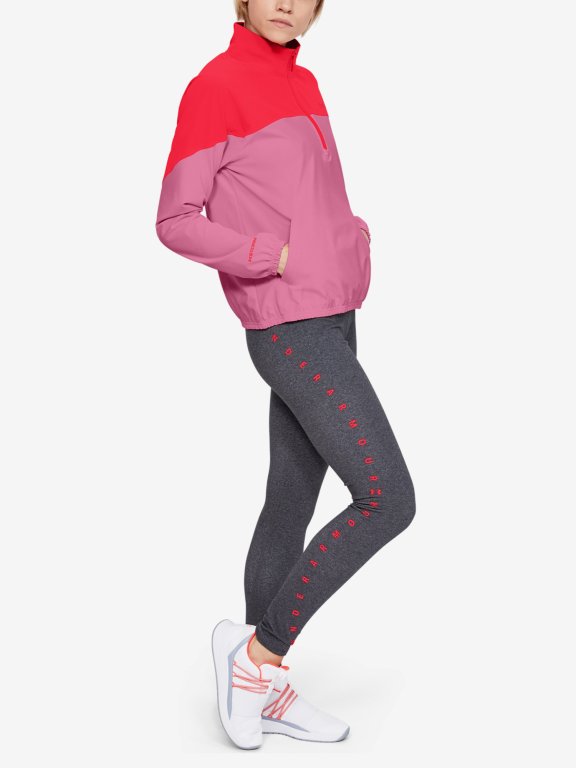 Bunda Under Armour Woven Anorak Wmn Pink