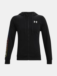Mikina Under Armour Rival Flc Lockertag FZ HD Man Black