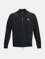 Mikina Under Armour Summit Knit FZ Uni Black