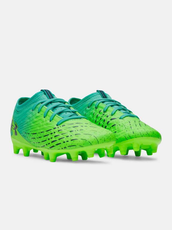 Kopačky Under Armour Magnetico Select 5 FG JR Jr Green