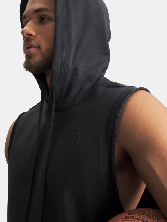 Mikina Under Armour Curry SLVS Hoodie Man Grey