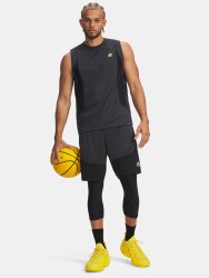 Kraťasy Under Armour Hoops Splash Short Man Grey