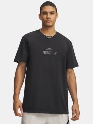 Triko Under Armour Curry Noun Tee Man Black