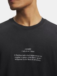 Triko Under Armour Curry Noun Tee Man Black