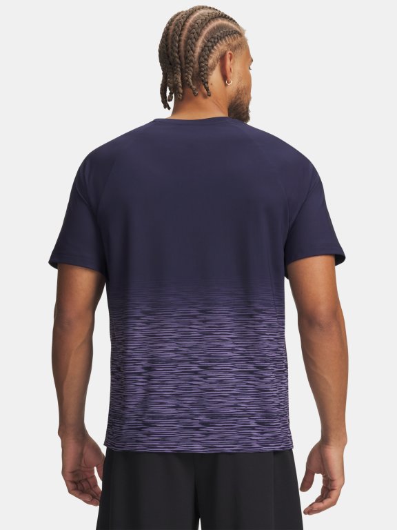 Triko Under Armour Hoops SS Shooting Shirt Man Blue