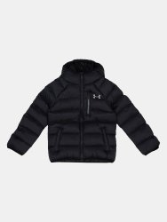 Bunda Under Armour Pronto Chest Zip Puffer Jacket Jr Black
