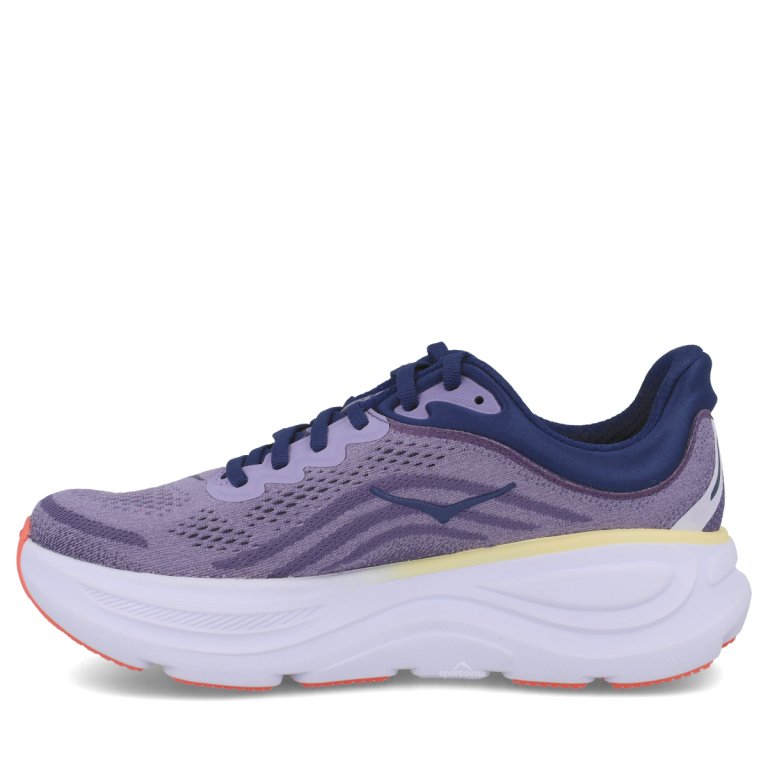 Obuv Hoka Bondi 9 W - fialová/oranžová