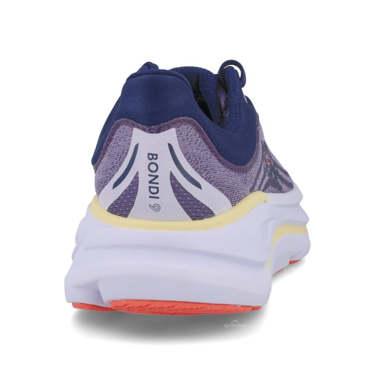 Obuv Hoka Bondi 9 W - fialová/oranžová