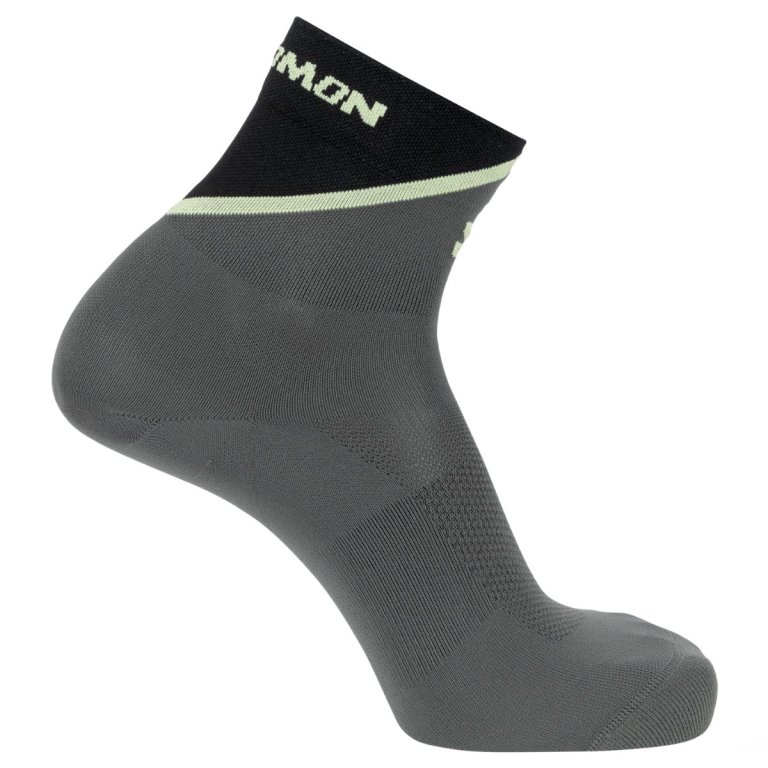 Ponožky Salomon Pulse Ankle – čierna/sivá