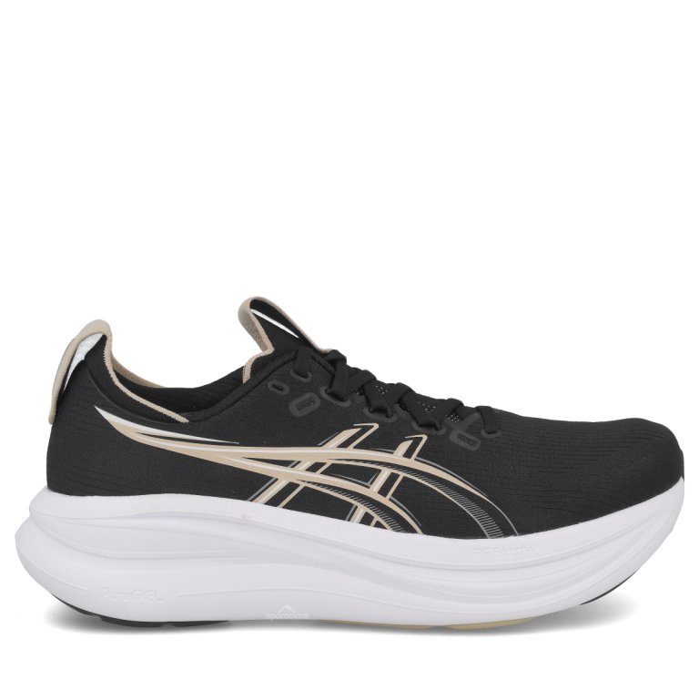 Obuv Asics Gel-Nimbus 28 Wide M - černá