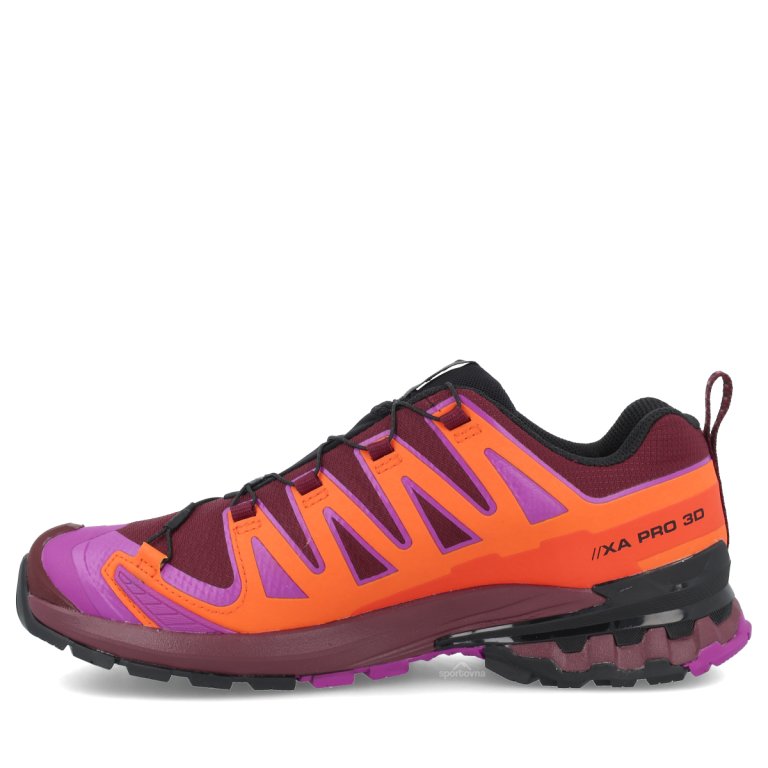 Obuv Salomon Xa Pro 3D V9 GTX W - oranžová/fialová
