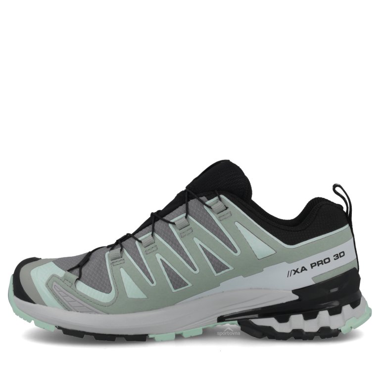 Obuv Salomon Xa Pro 3D V9 GTX W - černá/šedá/zelená