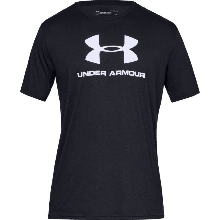 Футболка Under Armour Sportstyle Logo - чорна