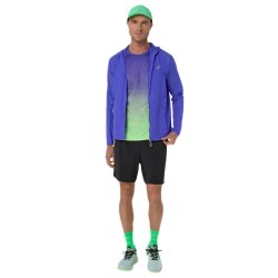 Asics Cestná baliteľná bunda M - modrá