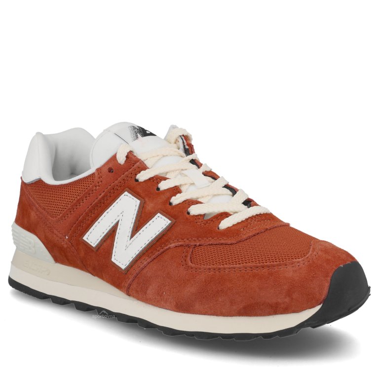 Topánky Snkrs New Balance 574 – oranžové/hnedé