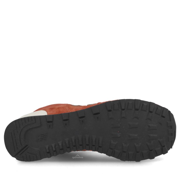 Topánky Snkrs New Balance 574 – oranžové/hnedé