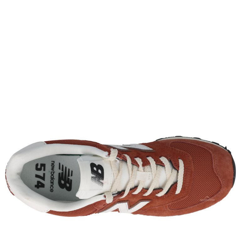 Topánky Snkrs New Balance 574 – oranžové/hnedé