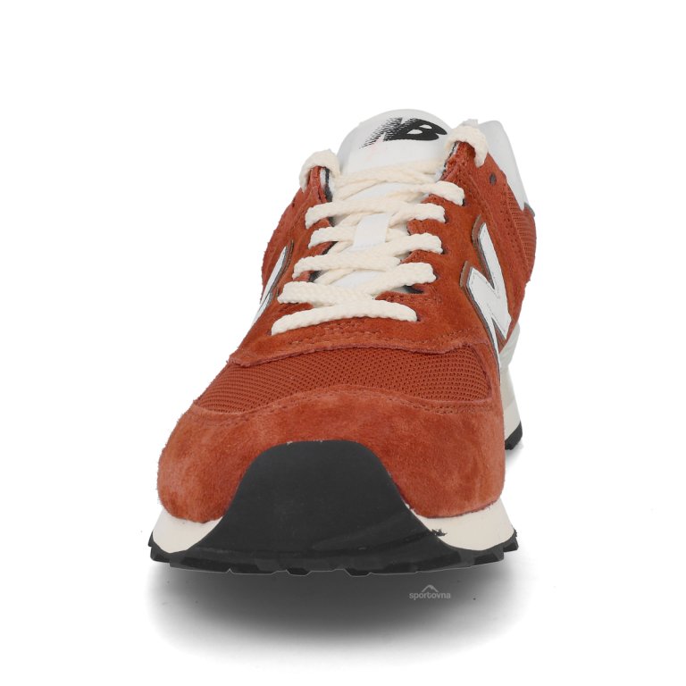 Topánky Snkrs New Balance 574 – oranžové/hnedé