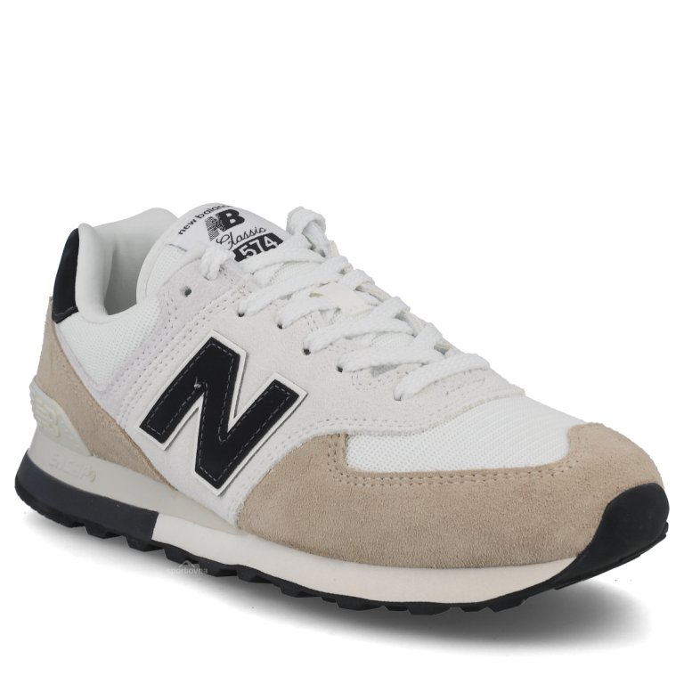 Topánky Snkrs New Balance 574 – béžová/biela